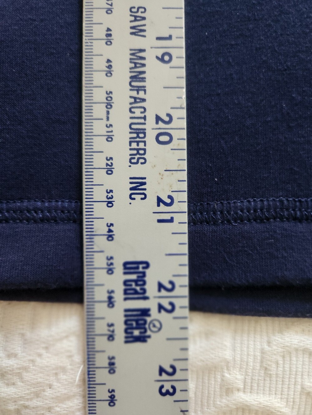 Danskin Navy Blue Crop Top - Picture 5 of 6